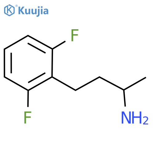 4-(2,6-difluorophenyl)butan-2-amine structure