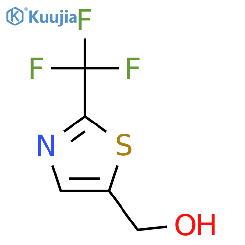[2-(trifluoromethyl)-1,3-thiazol-5-yl]methanol structure