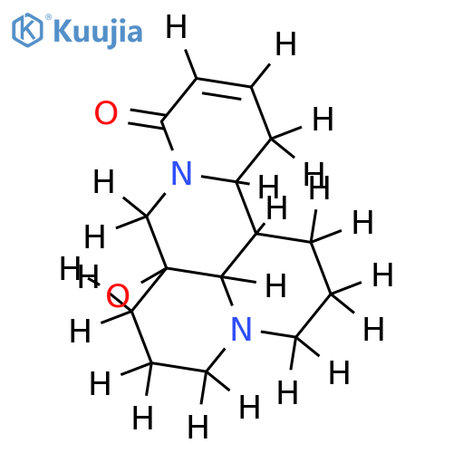 (-)-5alpha-hydroxysophocarpine structure