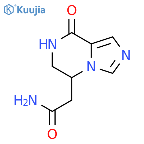 5,6,7,8-tetrahydro-8-oxo-Imidazo[1,5-a]pyrazine-5-acetamide structure