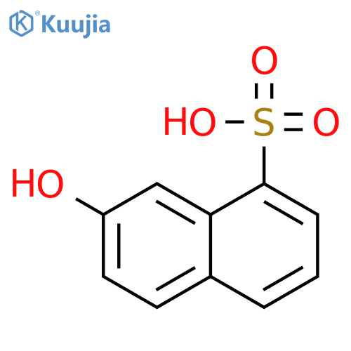 1-Naphthalenesulfonicacid, 7-hydroxy- structure