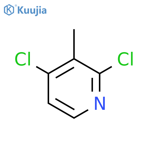 2,4-Dichloro-3-methylpyridine structure