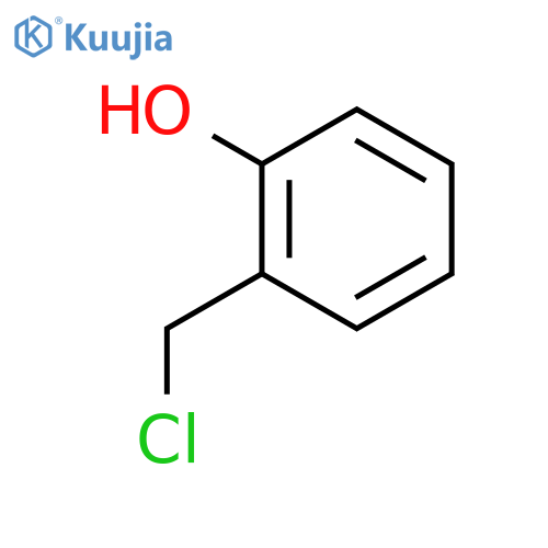 Phenol, chloromethyl- structure