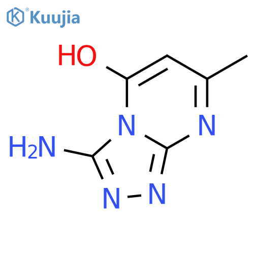 3-Amino-7-methyl-[1,2,4]triazolo[4,3-a]pyrimidin-5-ol structure