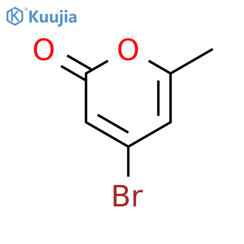 4-bromo-6-methyl-pyran-2-one structure