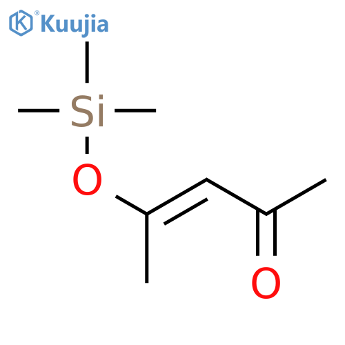 4-Trimethylsilyloxy-3-penten-2-one structure