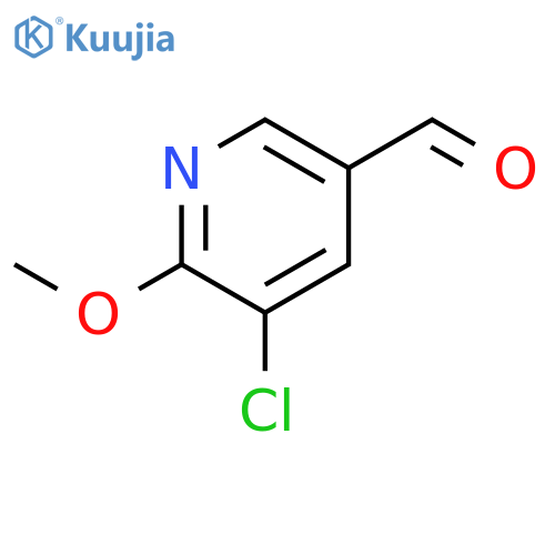 5-Chloro-6-methoxynicotinaldehyde structure