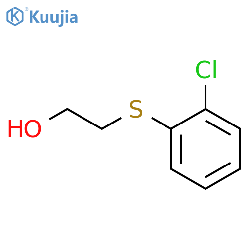 2-[(2-chlorophenyl)sulfanyl]ethanol structure