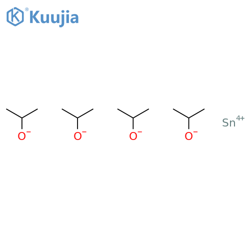 Tin(4+) Tetra(2-propanolate) structure