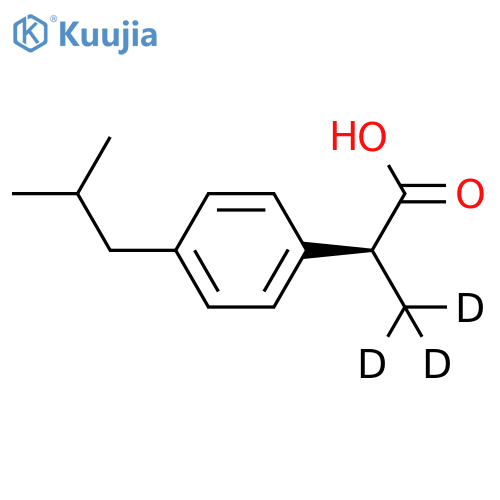 (S)-(+)-Ibuprofen-d structure