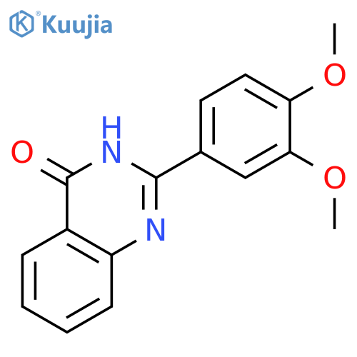4(3H)-Quinazolinone, 2-(3,4-dimethoxyphenyl)- structure
