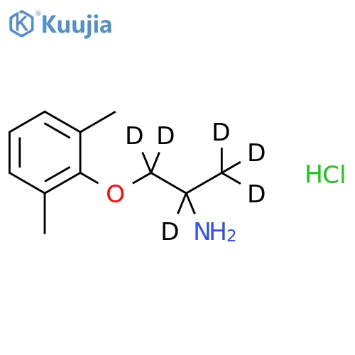Mexiletine-d6 Hydrochloride structure