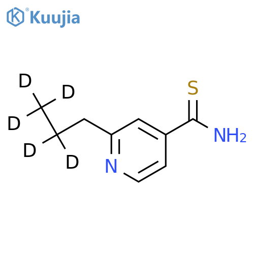 Protionamide-d5 structure