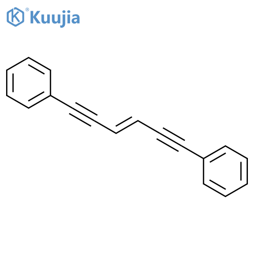 1,1'-(3E)-hex-3-ene-1,5-diyne-1,6-diyldibenzene structure