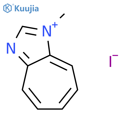 Cycloheptimidazolium, 1-methyl-, iodide structure