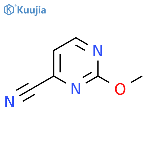2-Methoxypyrimidine-4-carbonitrile structure