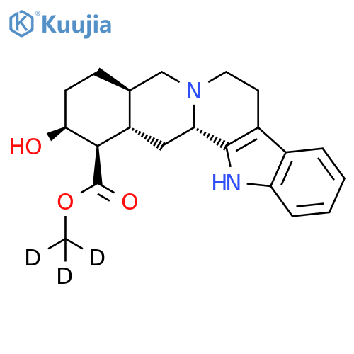 Yohimbine-d3 structure