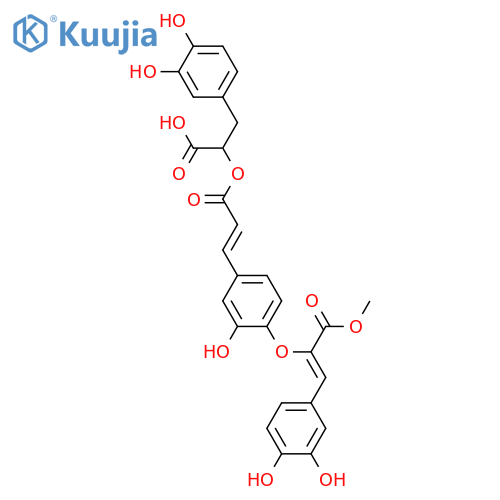 Salvianolic acid H; 9-Me ester structure