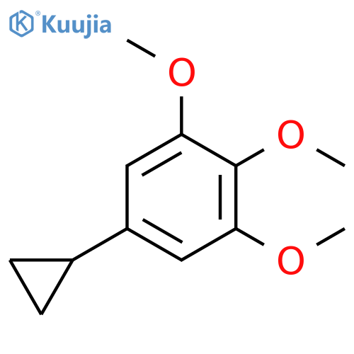 5-Cyclopropyl-1,2,3-trimethoxybenzene structure