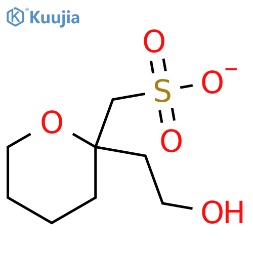 2-(oxan-2-yl)ethyl methanesulfonate structure