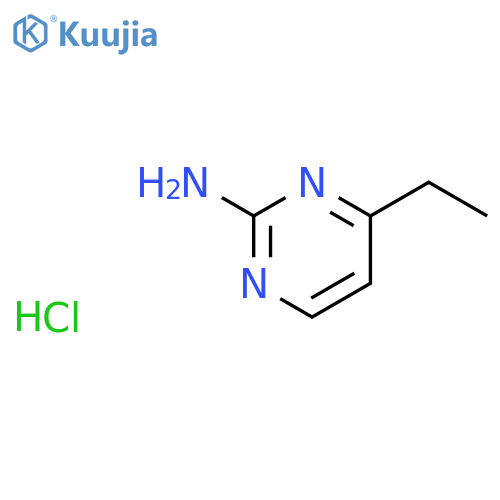 4-Ethylpyrimidin-2-amine hydrochloride structure