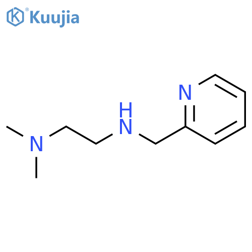 N,N-Dimethyl-N'-pyridin-2-ylmethyl-ethane-1,2-diamine structure