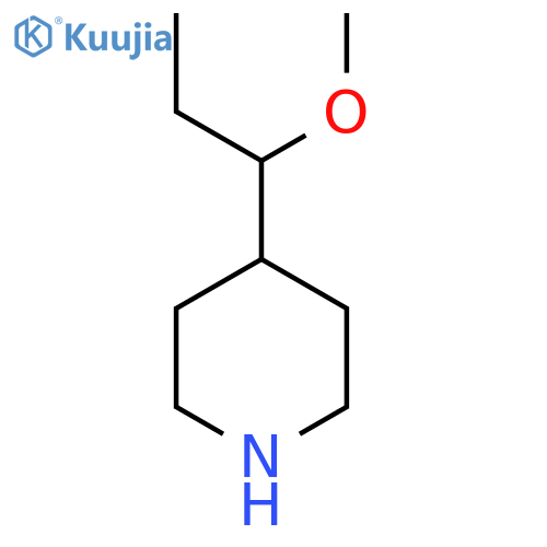 4-(1-methoxypropyl)piperidine structure