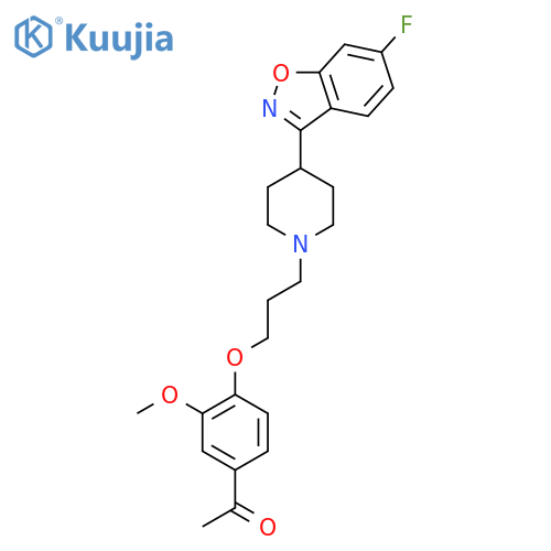 Iloperidone structure