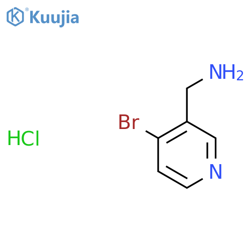 (4-Bromopyridin-3-yl)methanamine hydrochloride structure