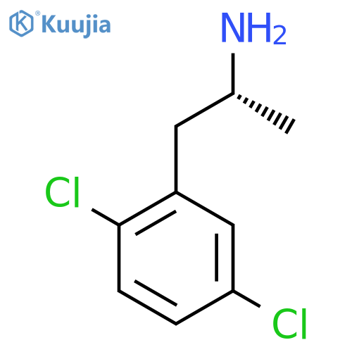 (2R)-1-(2,5-dichlorophenyl)propan-2-amine structure