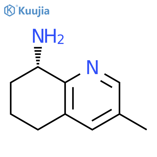 (S)-3-Methyl-5,6,7,8-tetrahydroquinolin-8-amine structure