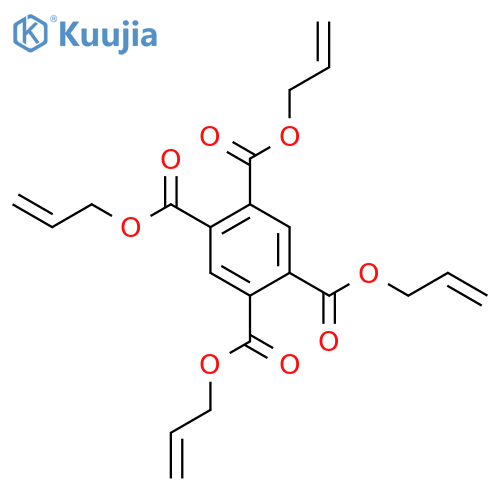 1,2,4,5-Benzenetetracarboxylicacid, 1,2,4,5-tetra-2-propen-1-yl ester structure