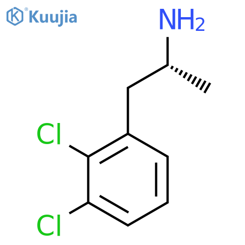 (2R)-1-(2,3-dichlorophenyl)propan-2-amine structure