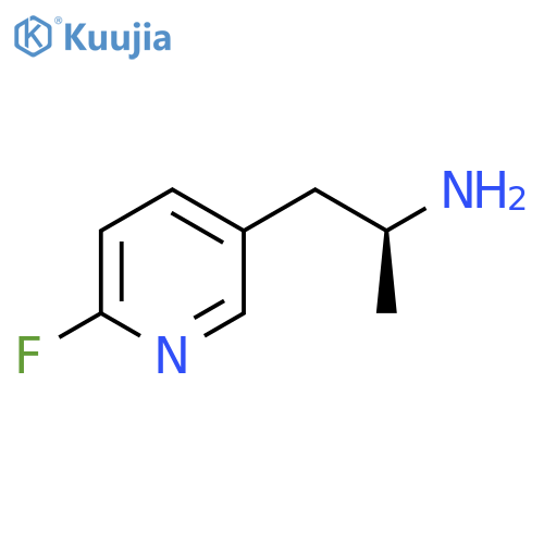 (2S)-1-(6-fluoropyridin-3-yl)propan-2-amine structure