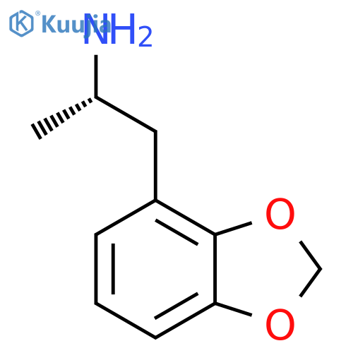 (2S)-1-(1,3-dioxaindan-4-yl)propan-2-amine structure