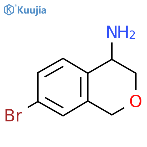 4-Amino-7-bromoisochromane structure
