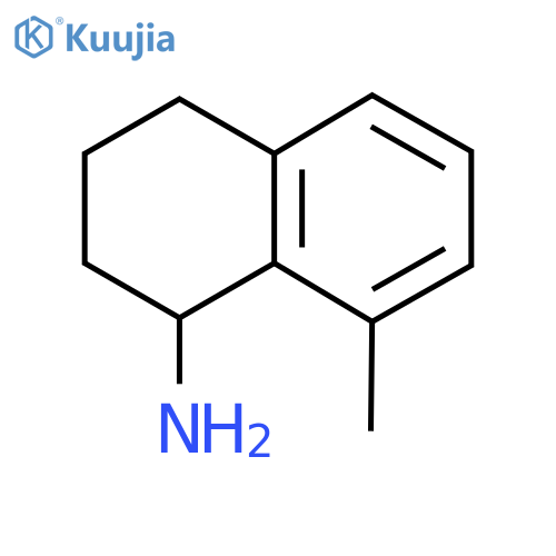 8-Methyl-1,2,3,4-tetrahydronaphthalen-1-amine structure