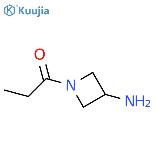 1-(3-Aminoazetidin-1-yl)propan-1-one structure