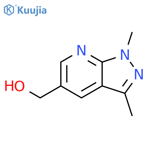 {1,3-dimethyl-1H-pyrazolo3,4-bpyridin-5-yl}methanol structure