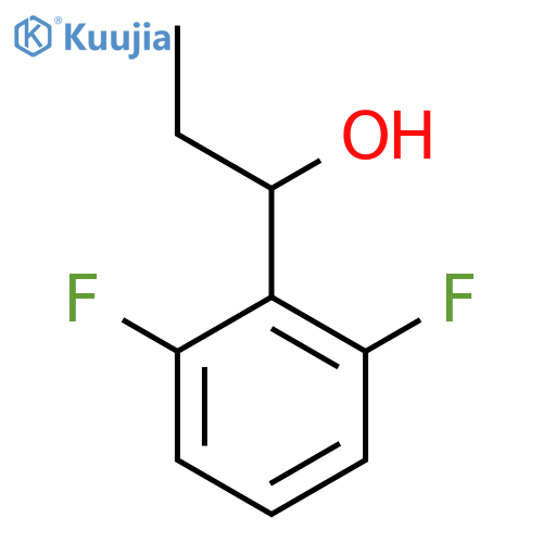 1-(2,6-Difluorophenyl)propan-1-ol structure