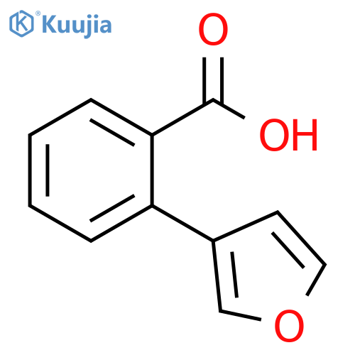 2-(FURAN-3-YL)BENZOIC ACID structure