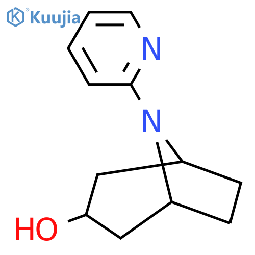8-(2-pyridyl)-8-azabicyclo[3.2.1]octan-3-ol structure