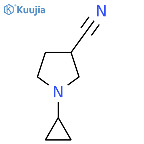 1-Cyclopropylpyrrolidine-3-carbonitrile structure