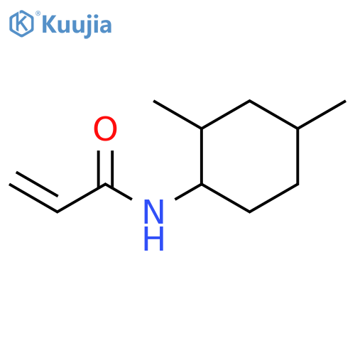 N-(2,4-dimethylcyclohexyl)prop-2-enamide structure