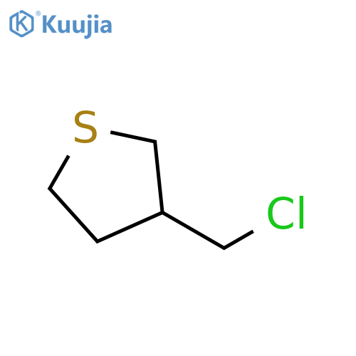 3-(chloromethyl)thiolane structure