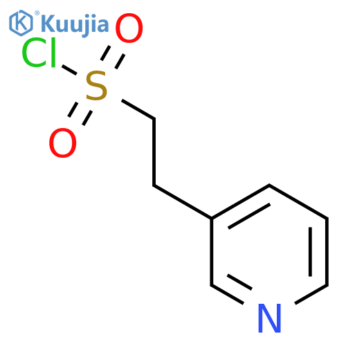 2-(Pyridin-3-yl)ethane-1-sulfonyl chloride structure