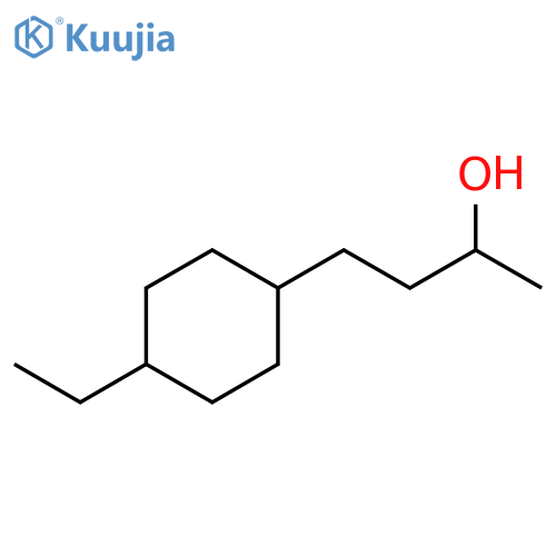 4-(4-ethylcyclohexyl)butan-2-ol structure