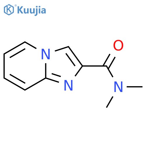 N,N-dimethylimidazo1,2-apyridine-2-carboxamide structure