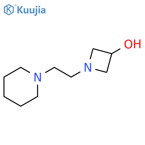 1-2-(Piperidin-1-yl)ethylazetidin-3-ol structure