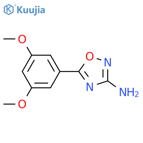 5-(3,5-dimethoxyphenyl)-1,2,4-oxadiazol-3-amine structure
